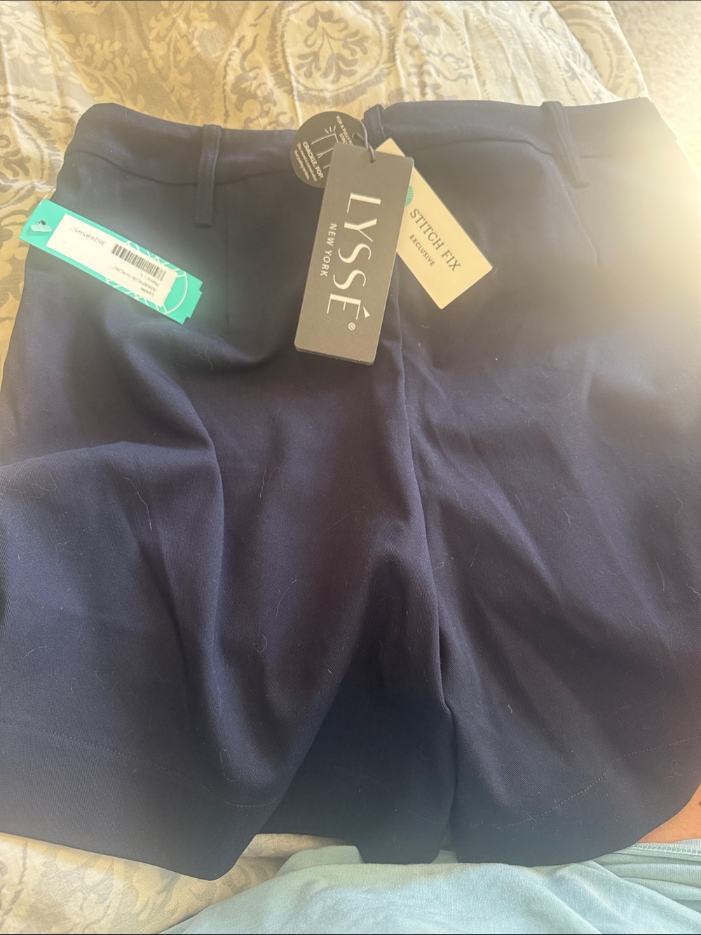 Lysse Women’s High Waist Shorts in Dark Navy